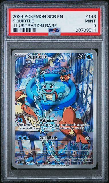 Squirtle 148/142 PSA 9