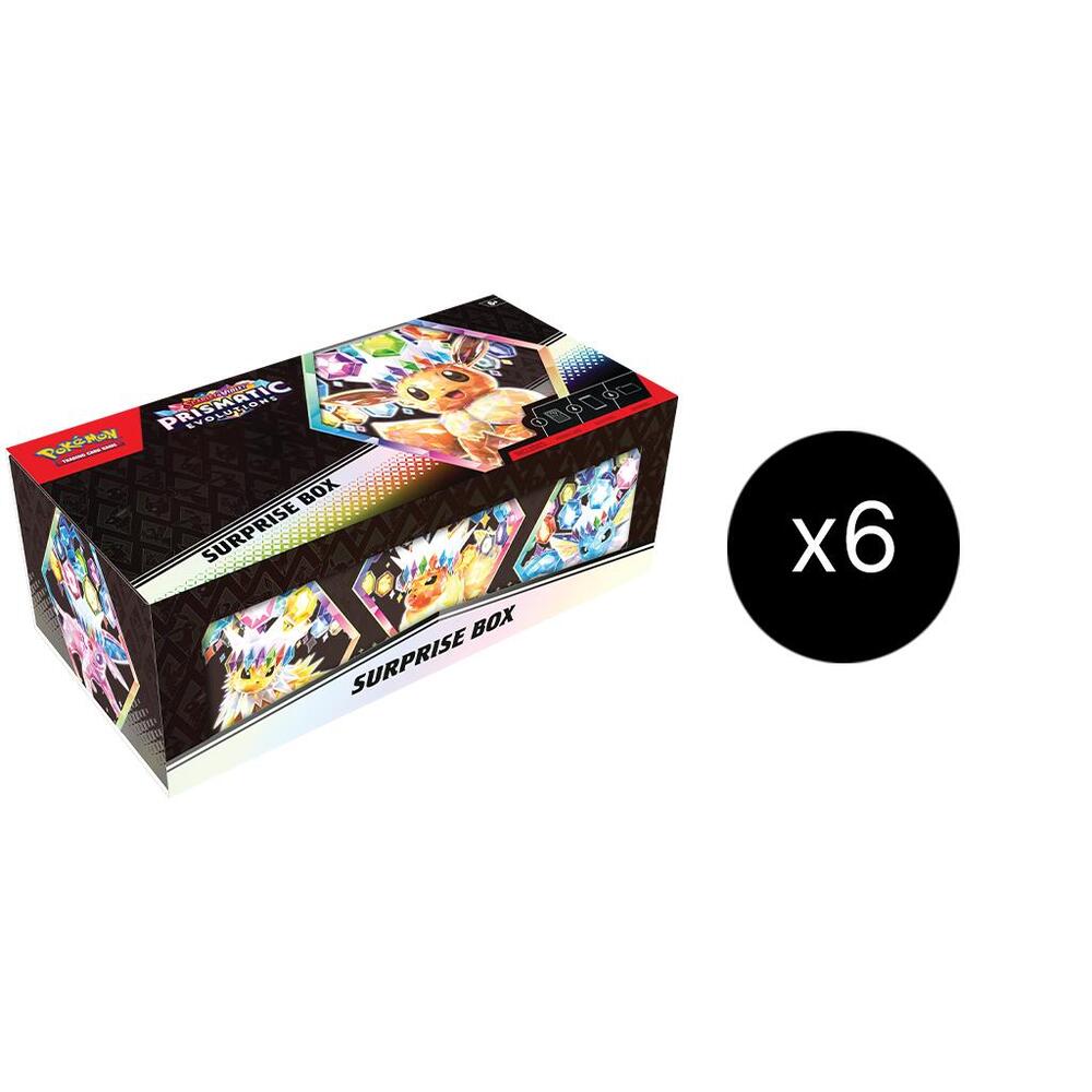 Prismatic Evolutions Surprise Box Sealed Case