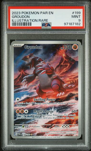 Groudon 199/182 PSA 9