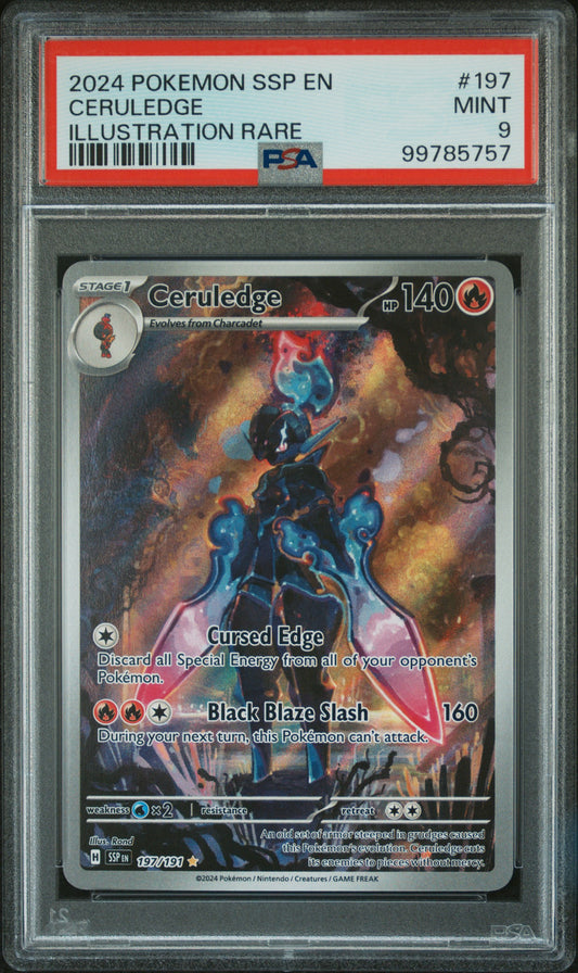 Ceruledge 197/191 PSA 9