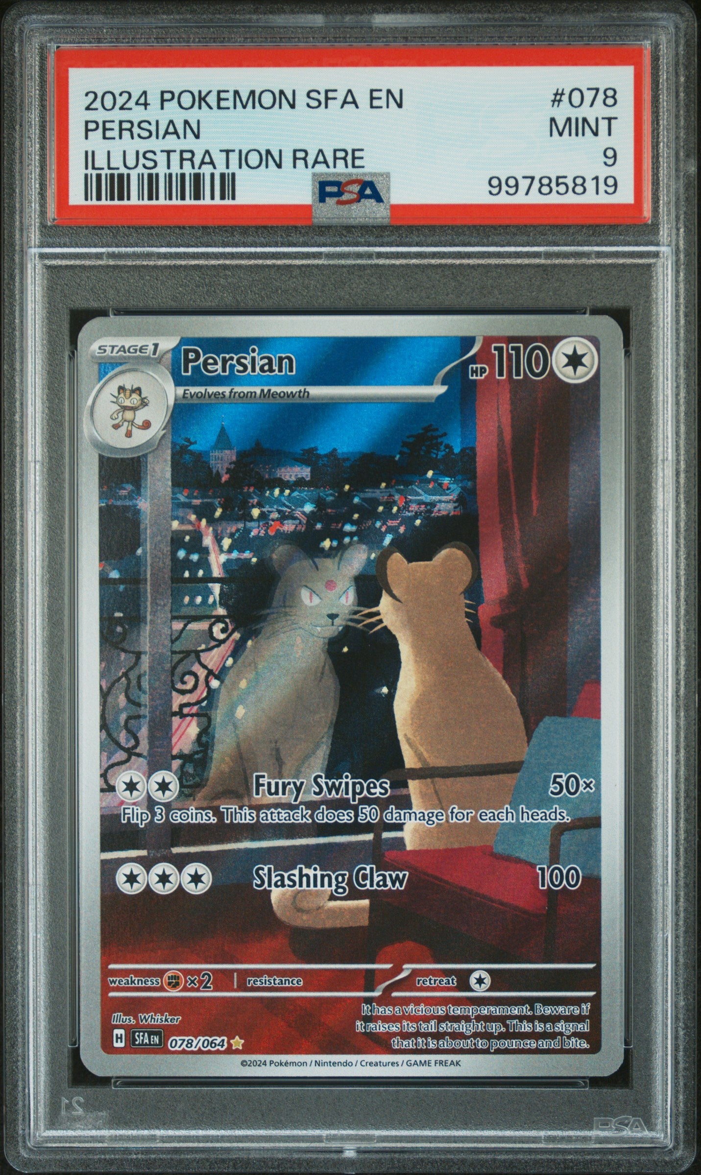 Persian 078/064 PSA 9